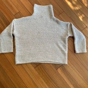 Aerie Babe Chenille Turtleneck Sweater